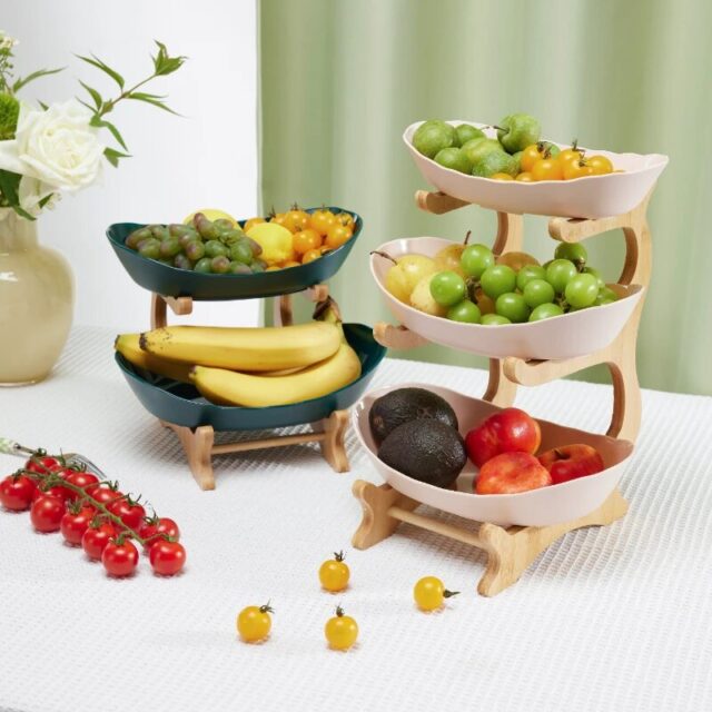 The Modern Three Layer Plastic Fruit Tray